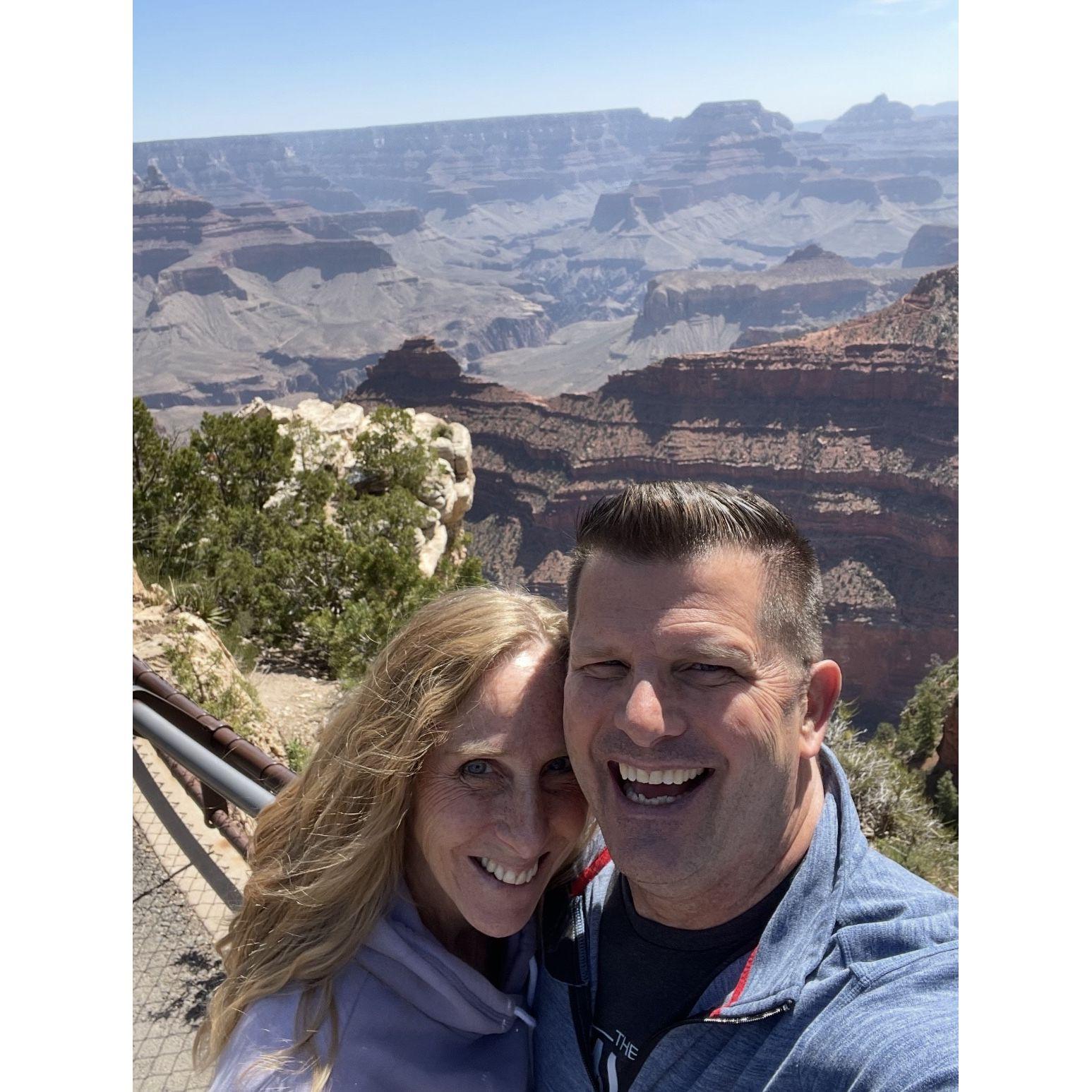 Our trip to Flagstaff and we stopped at the Grand Canyon.