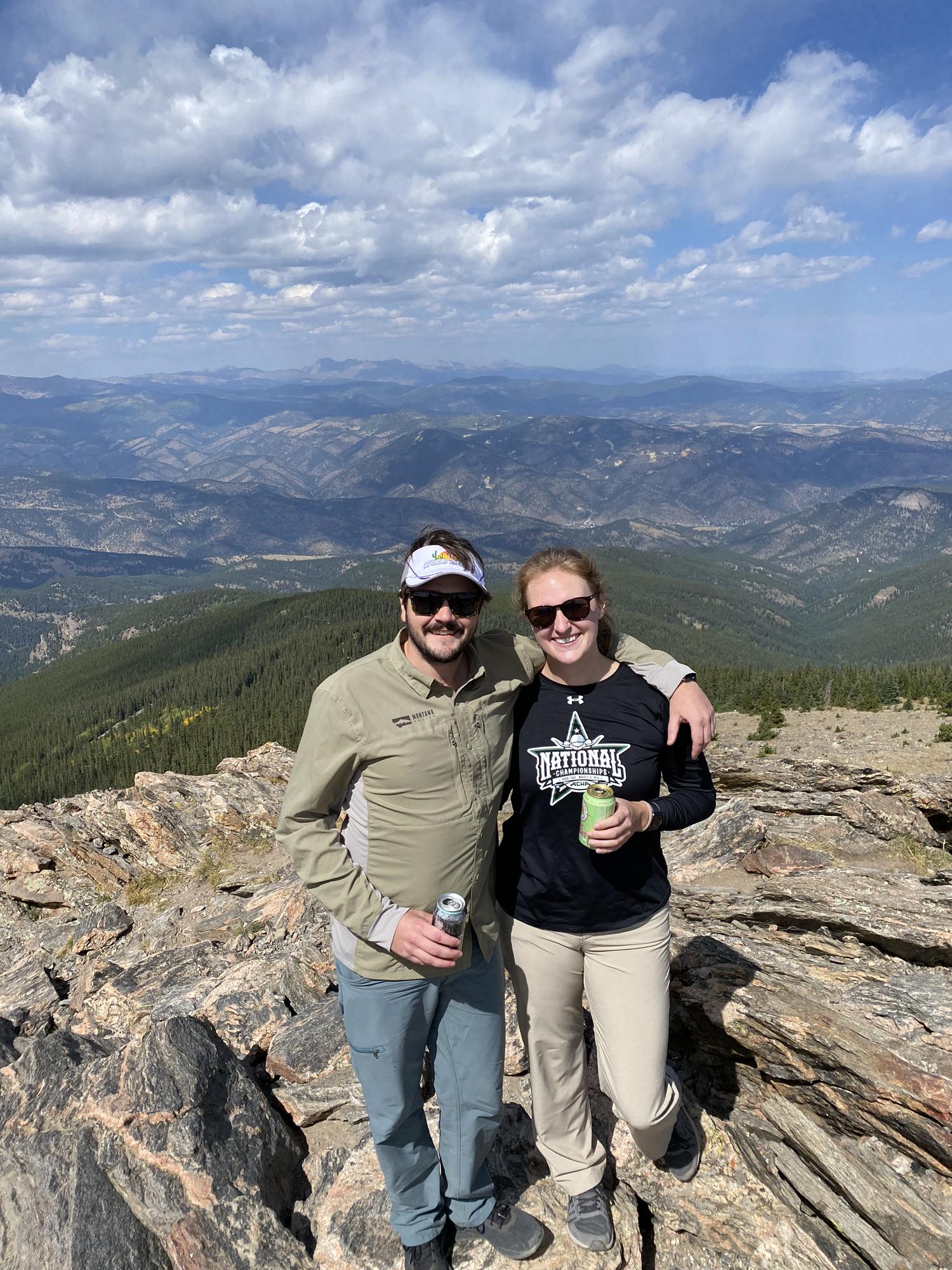 Hiking near Idaho Springs, CO