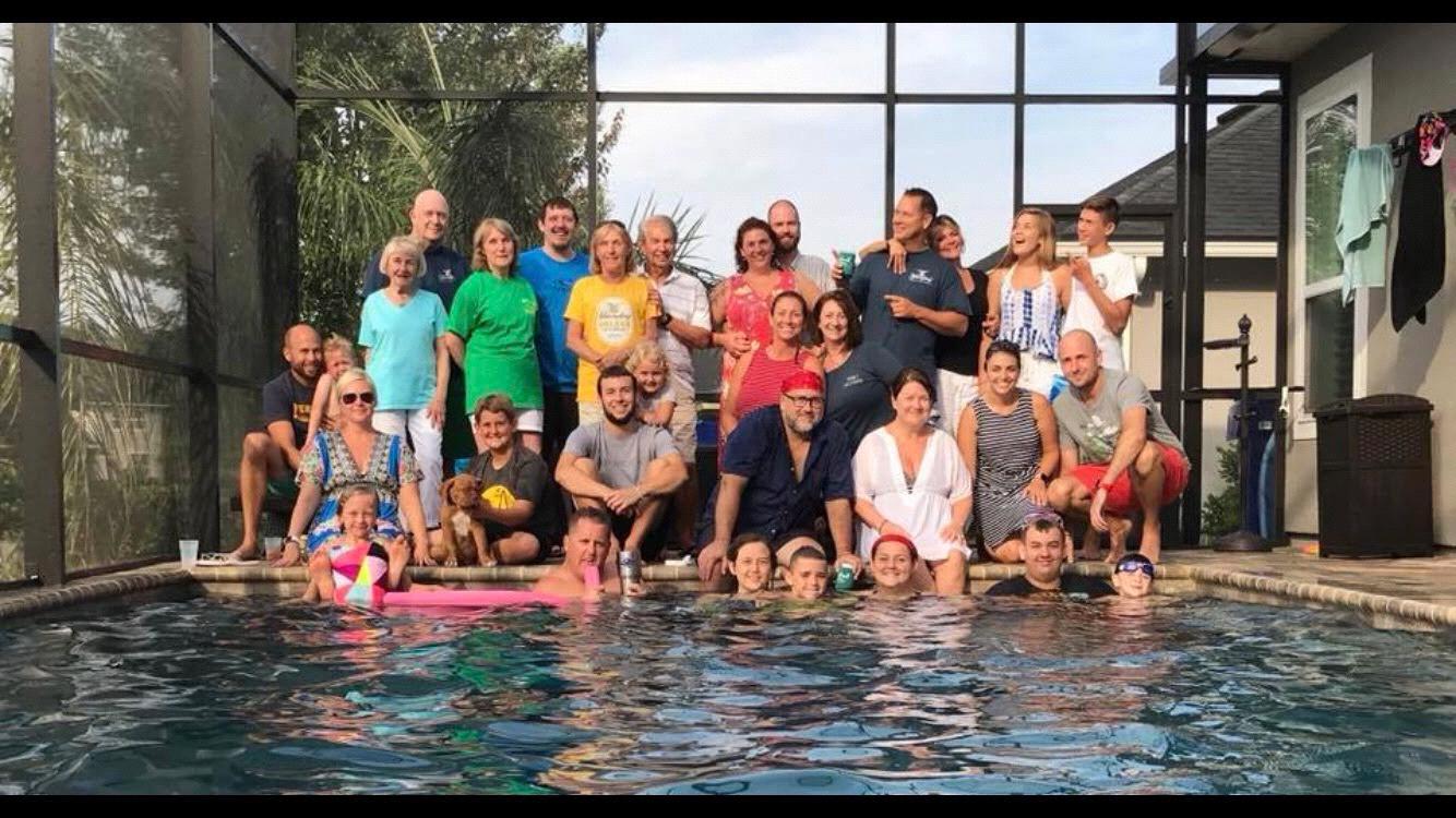 McDowell Family reunion July 2018...Sean met everyone at once...no pressure