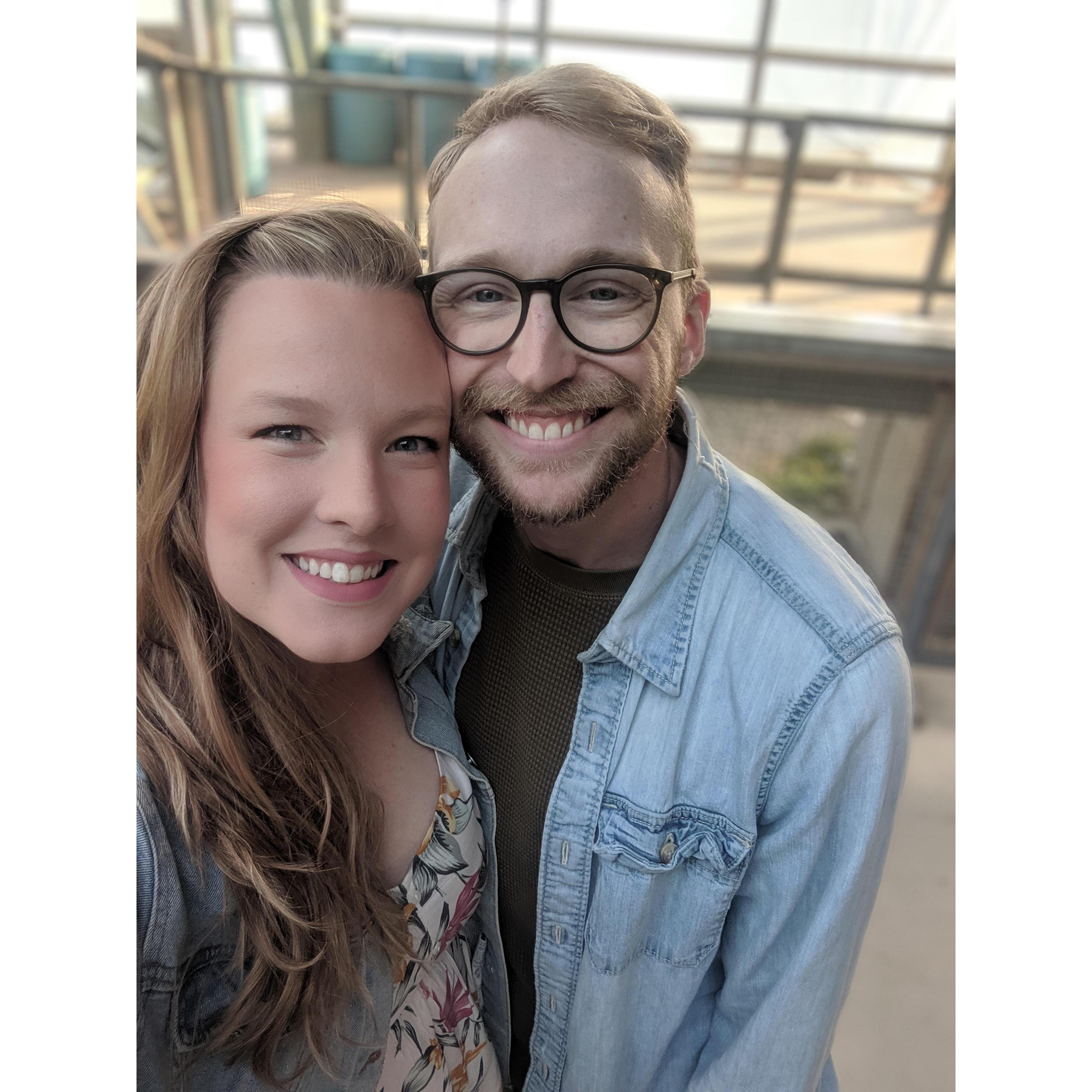 Alyeska Resort in Alaska - August 2019
Natalie: Today was the day Chris thought to himself he can't wait for me to be his wife. We ate at a restaurant on the top of a mountain!