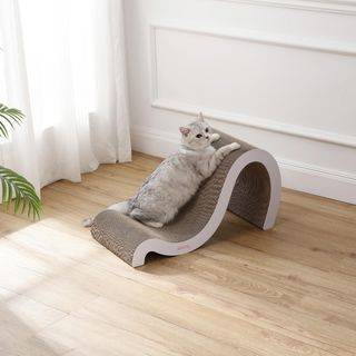 Kona Double-Sided Wave Cat Scratcher with Catnip