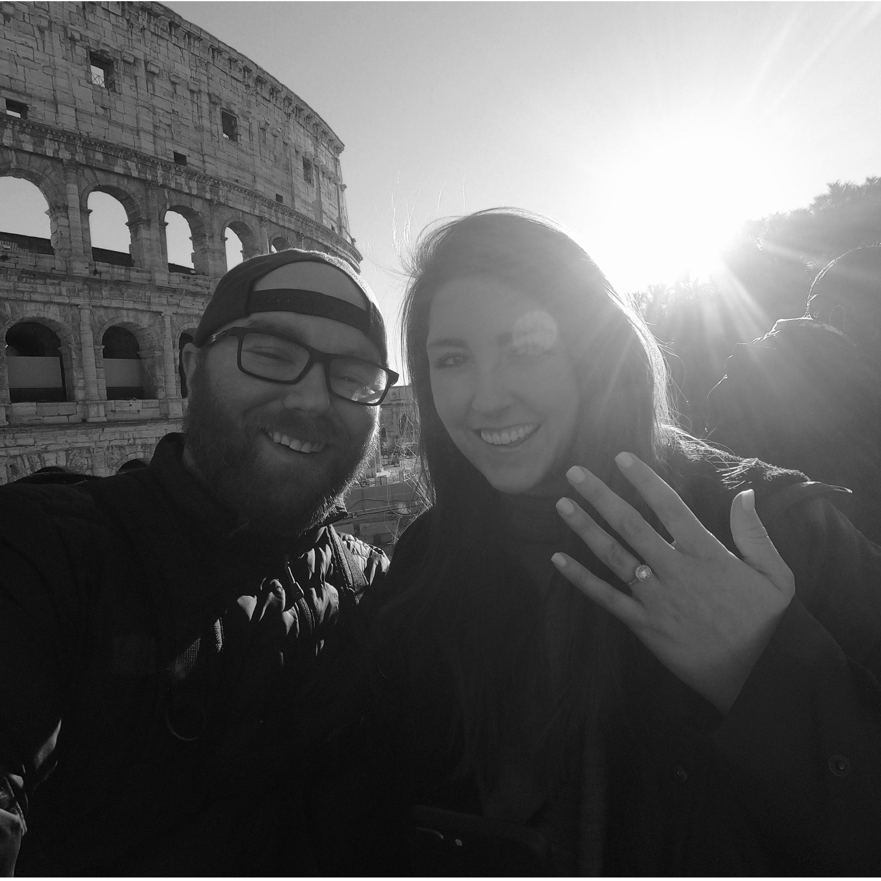 Rome, Italy - The day after I said "YES!"