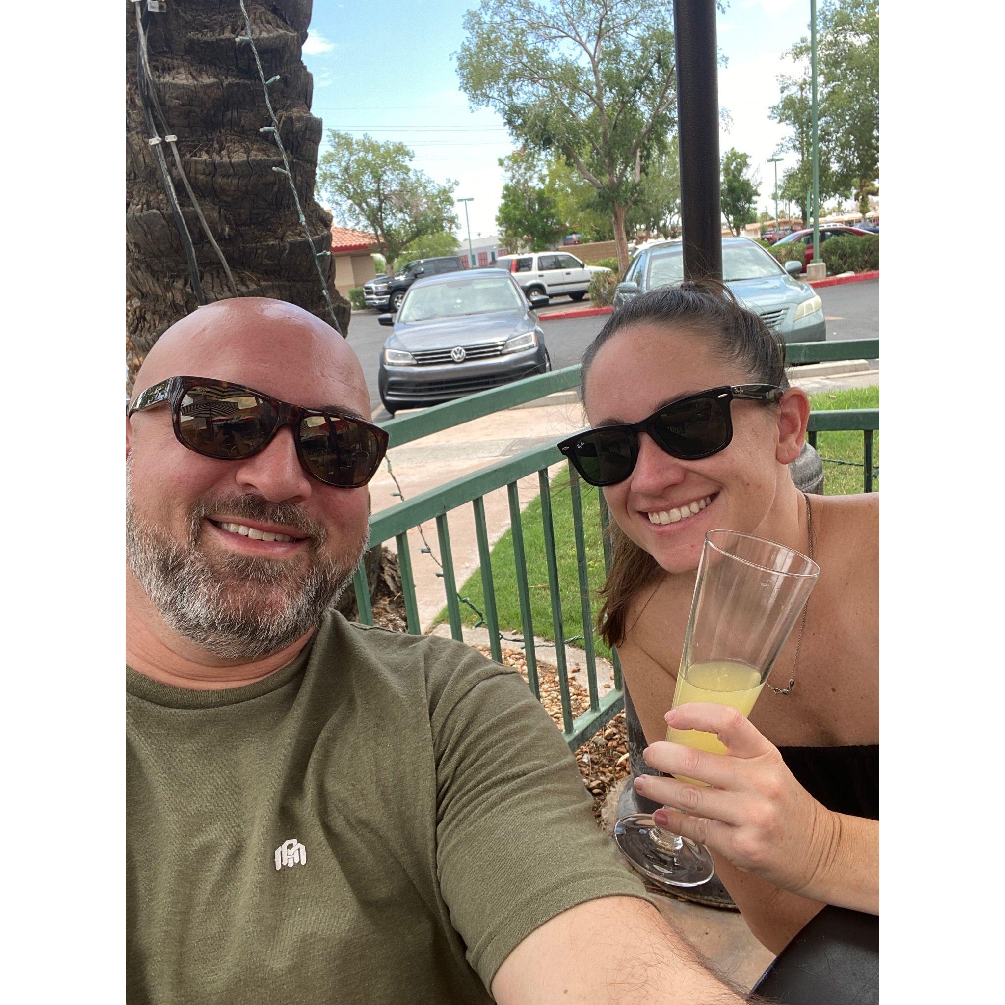 Favorite brunch spot.  The Blind Pig