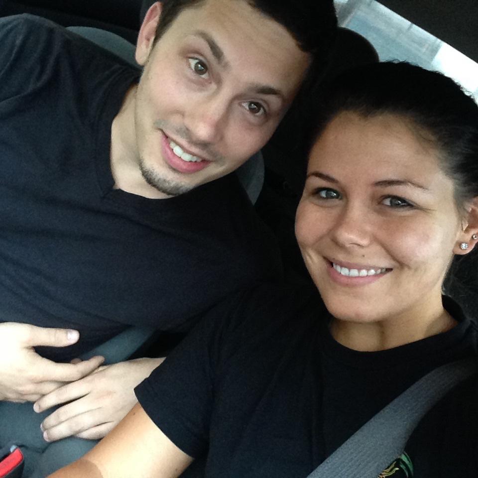 The day Matt moved to Michigan in June 2015.