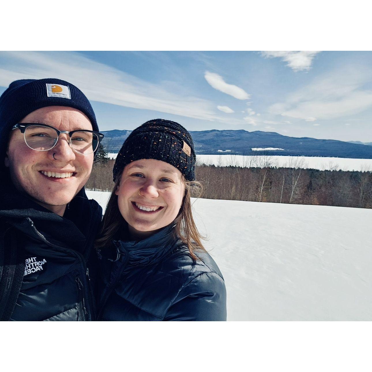 Chilling together is our favorite winter sport!