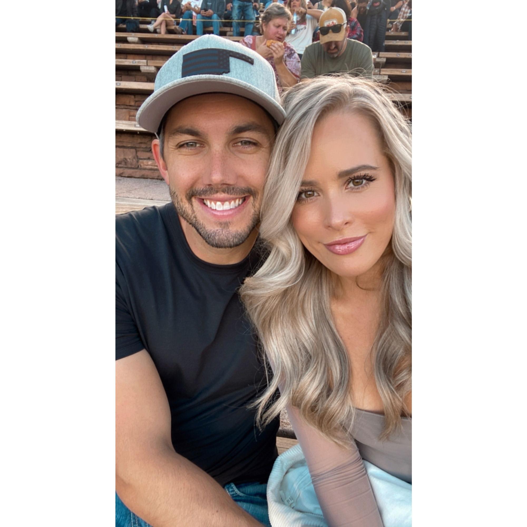 At the Cody Jink Concert at Red Rocks!