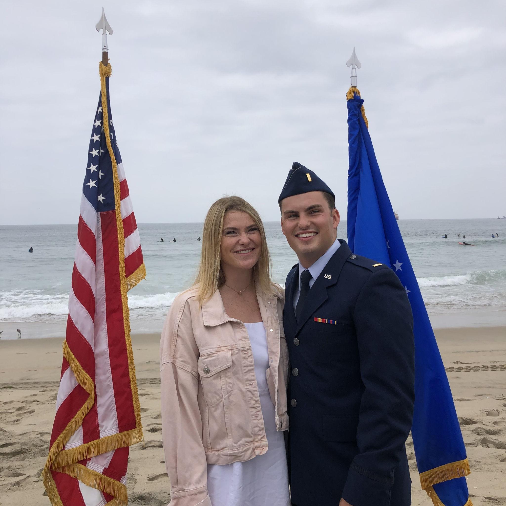 Jack's commissioning in LA before moving to Texas for Intel school