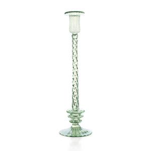 Thebes Glass Candlestick