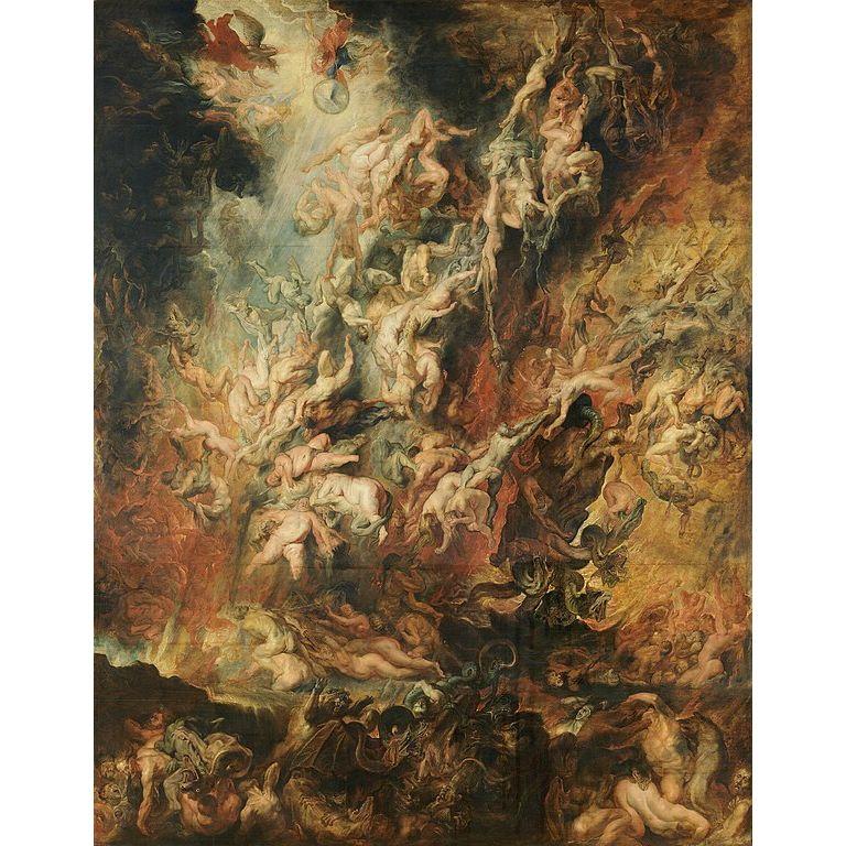 The Fall of the Damned. Peter Paul Rubens, 1620