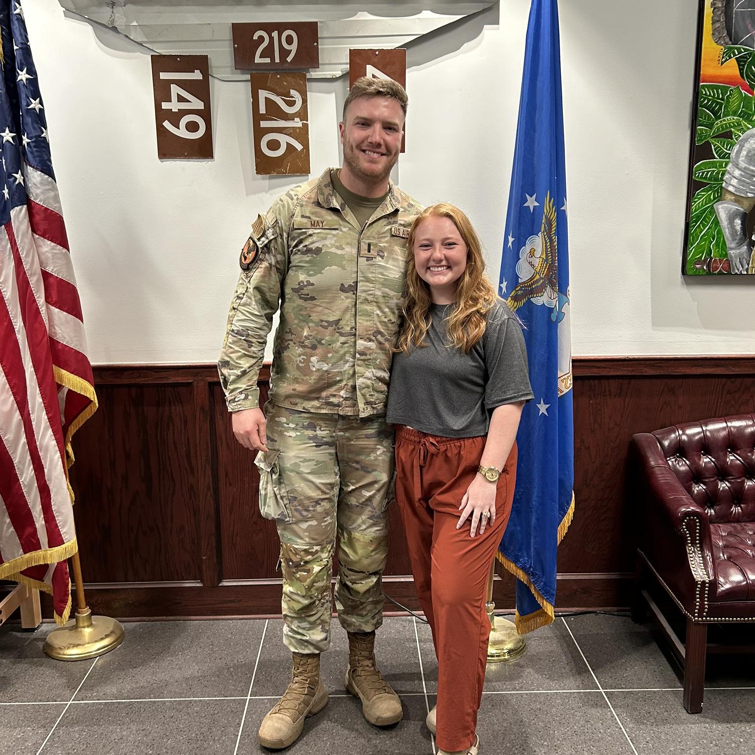 Greg promotes to 1st Lt!
