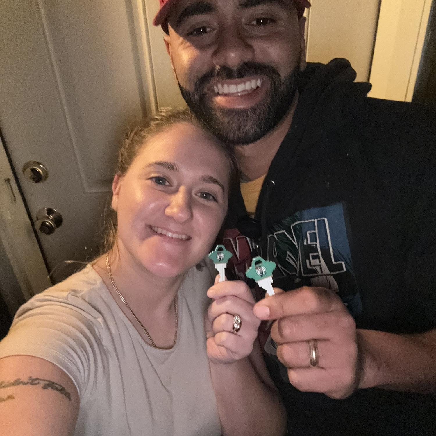 Our first place together as newly weds.