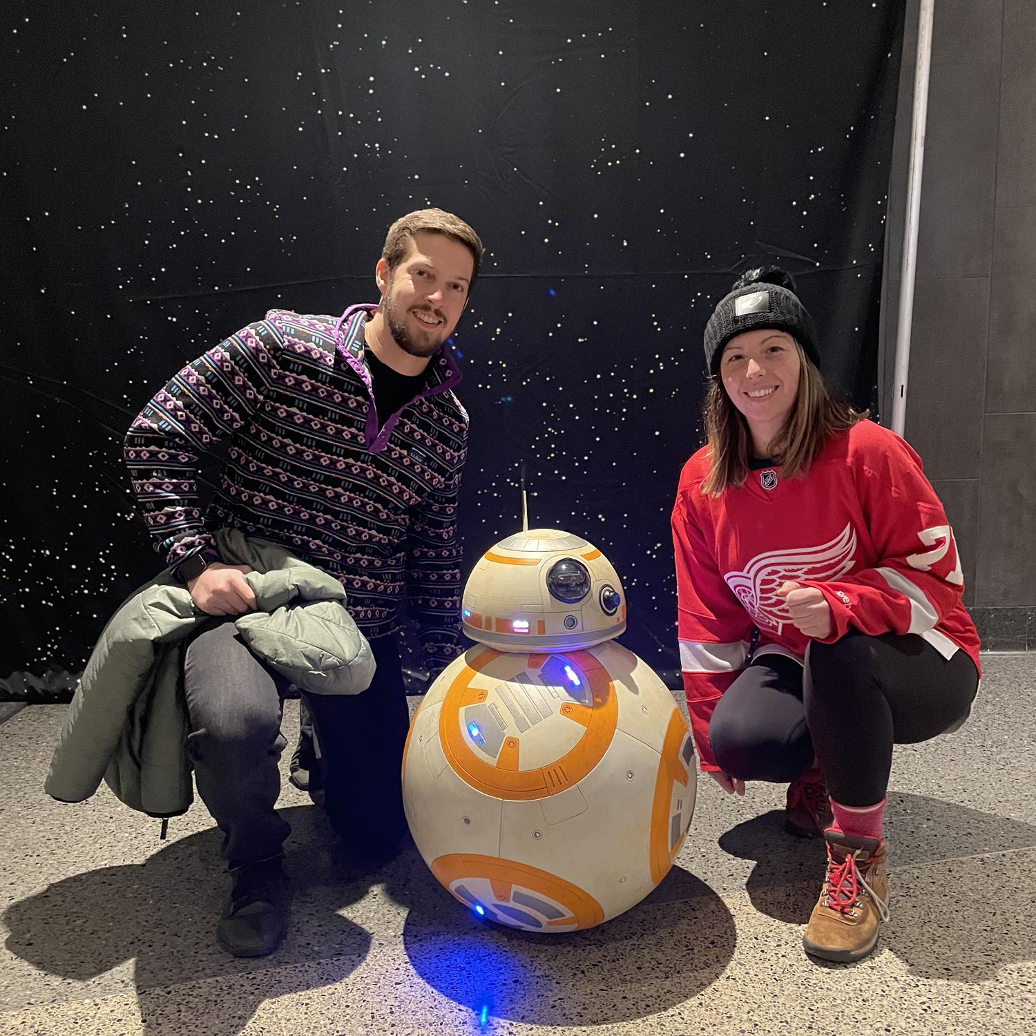 Star Wars Night- Red Wings Game. February, 2023.