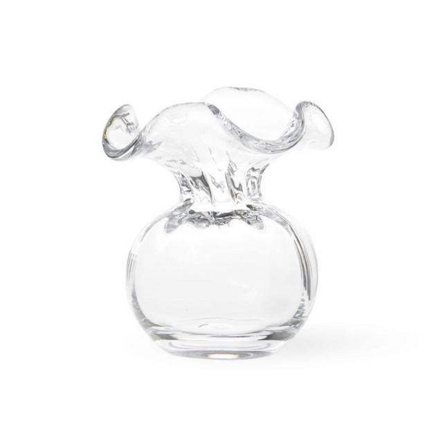 The Ivy House - Vietri Hibiscus Clear Bud Vase