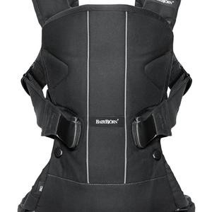 BABYBJORN Baby Carrier One - Black, Cotton