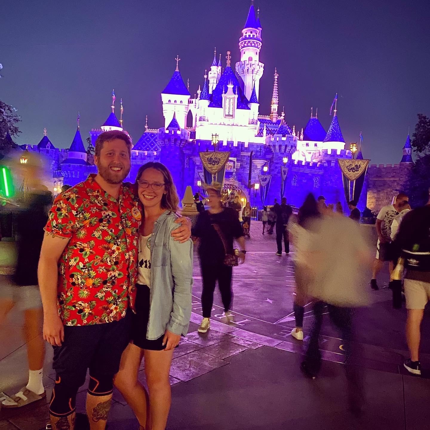 Brian's first Disney trip!