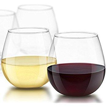 Stemless Wine Glass Set