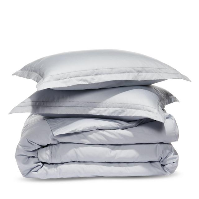 Hudson Park Collection 680-Thread Count Cotton Sateen Duvet Cover Set, Full/Queen - 100% Exclusive
