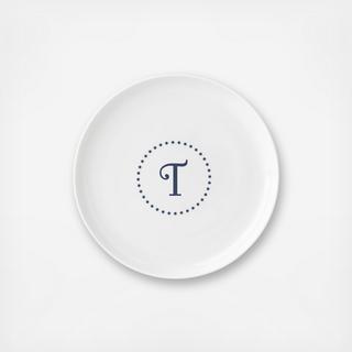 ID Navy Dots Accent Plate