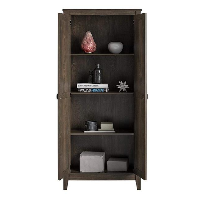 System Build SystemBuild Farmington 31.5" Wide Storage, Weathered Oak Cabinet