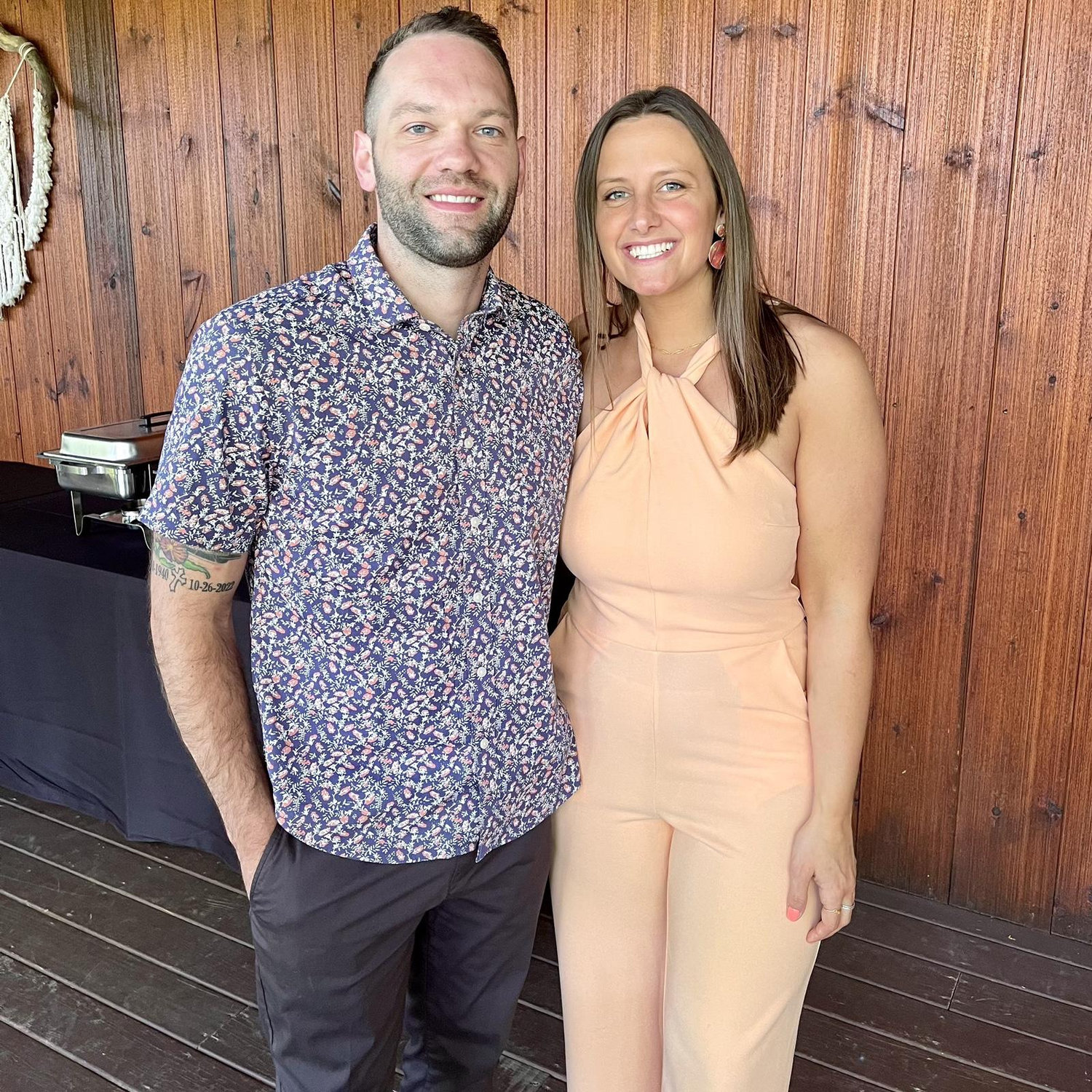 First wedding together and a lifetime of weddings to follow