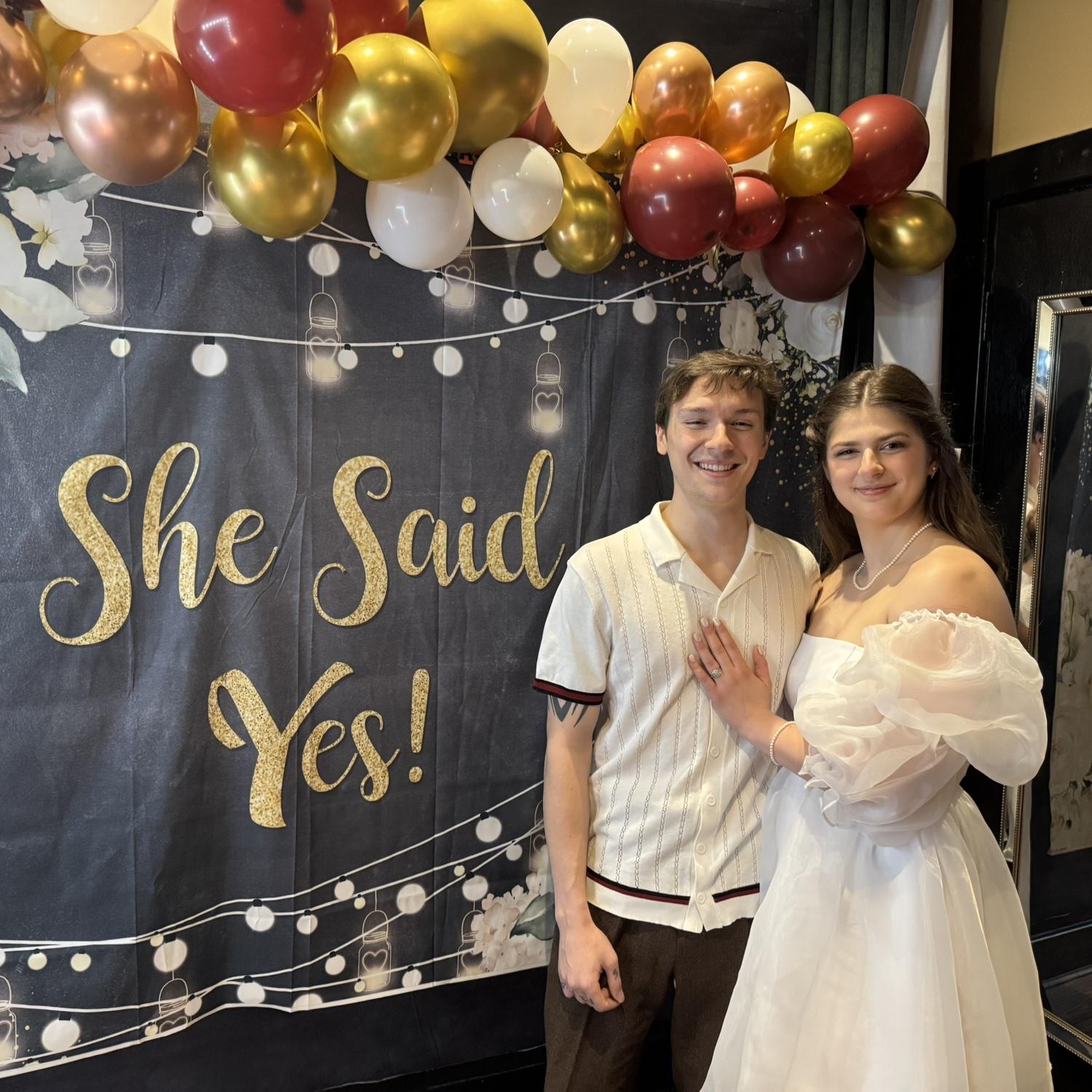 I said "Yes" and now I get to say "I do"