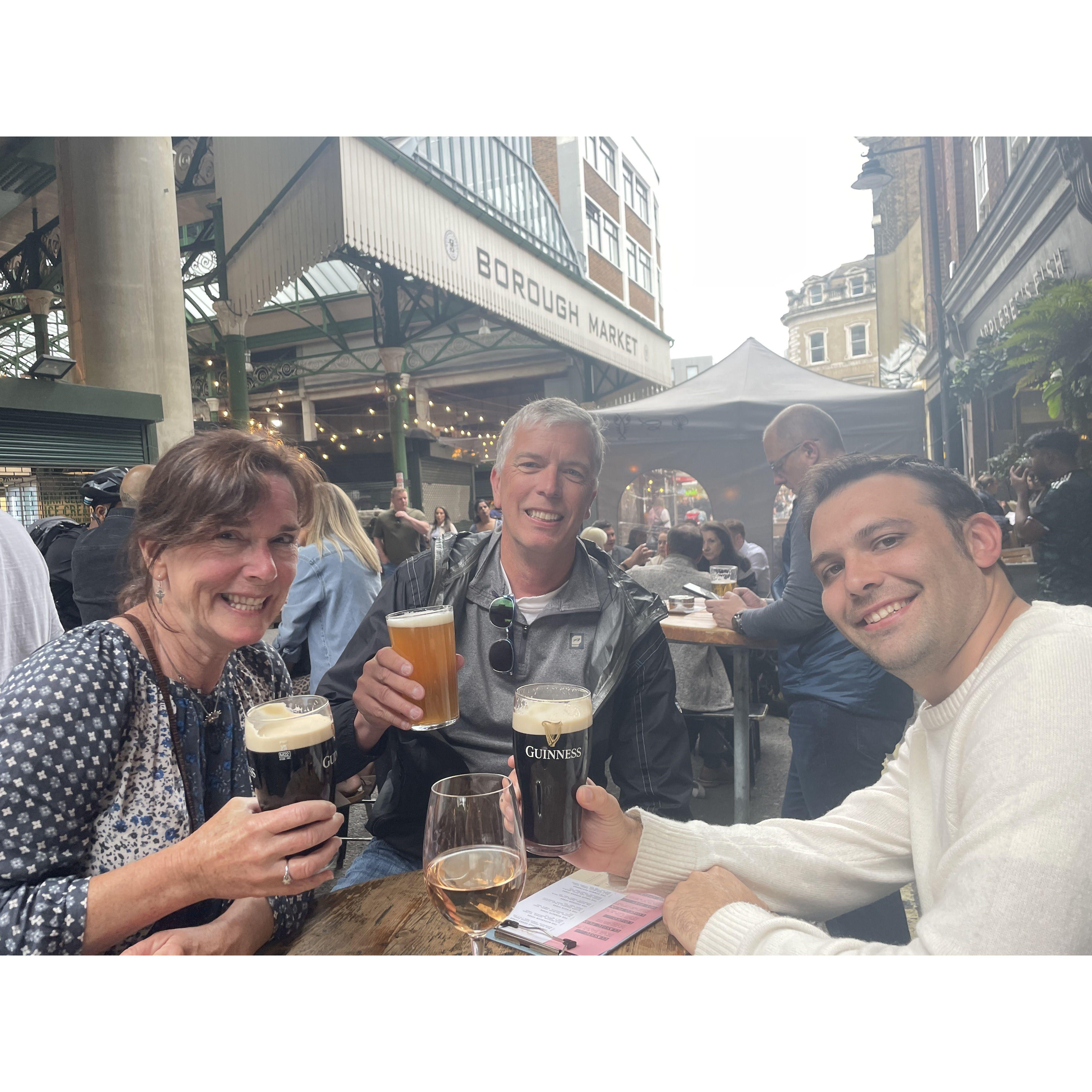 Celebrating our engagement in Borough Market