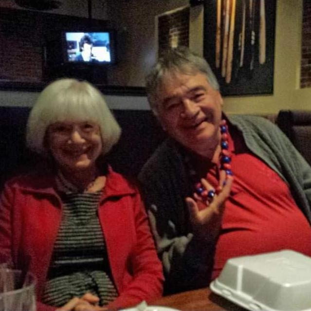 Ellyn and Arthur, Mother and Father of the Bride, and your wedding hosts! We hope we're this cute in 35 years.