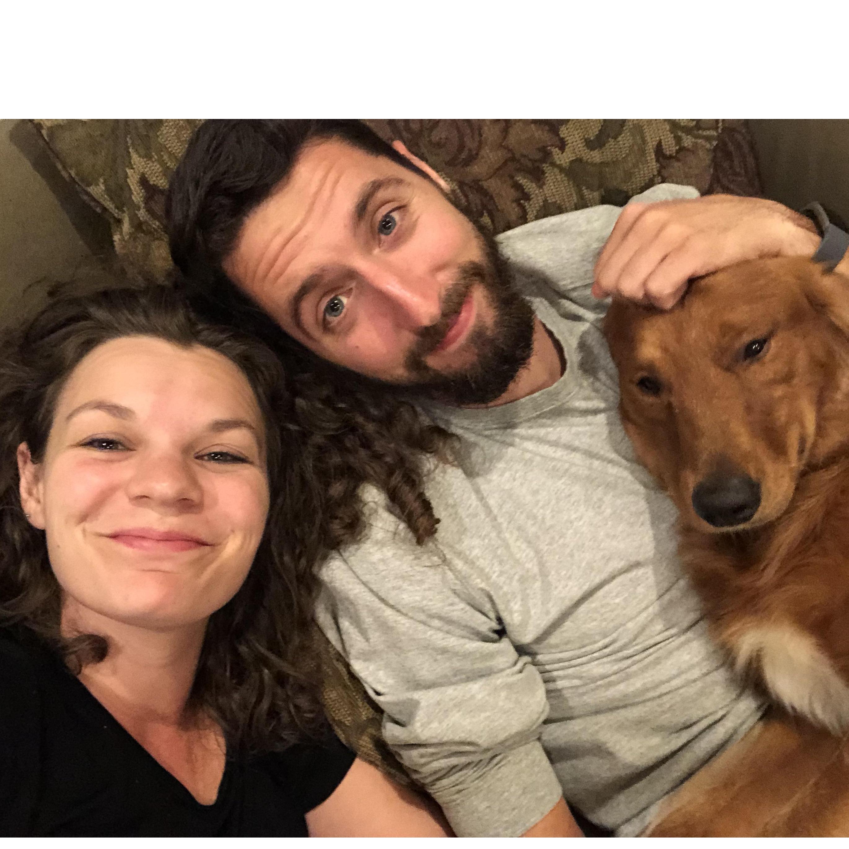 Murphy cuddles forever