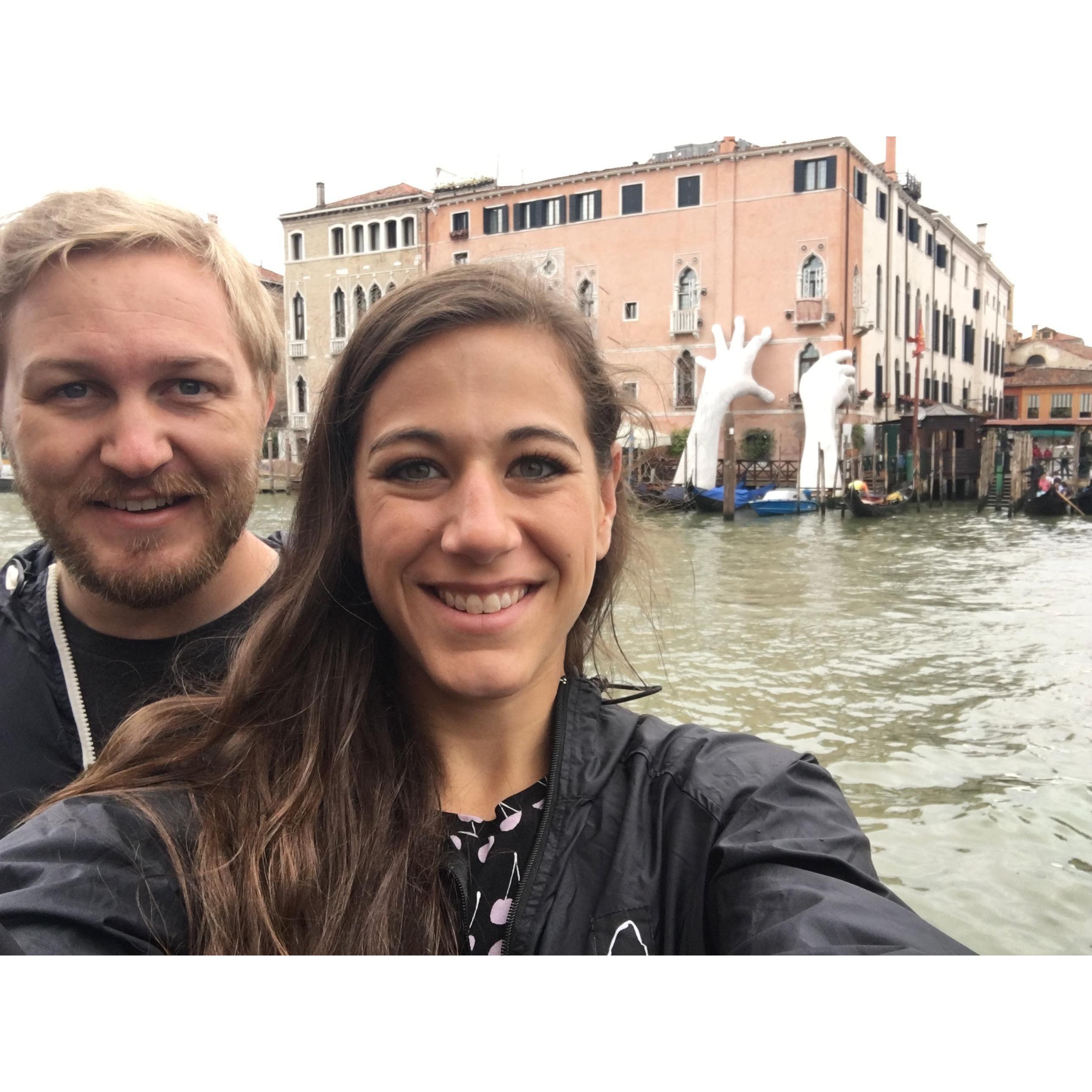 Venice is full of public art!
