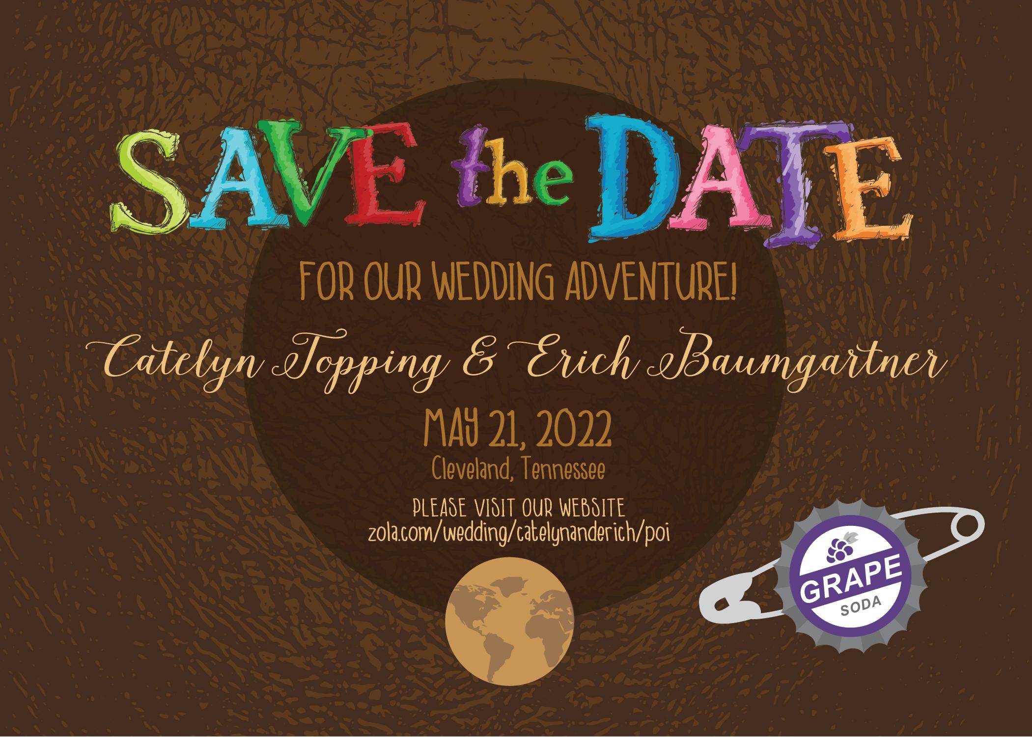 The Wedding Website of Catelyn Topping and Erich Baumgartner