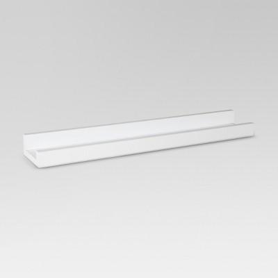 23" x 4" Picture Ledge Shelf White - Threshold™