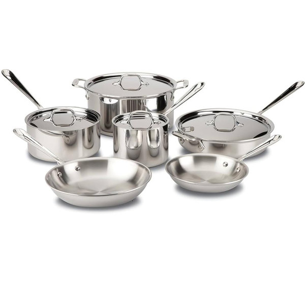 10-Piece Pots & Pans