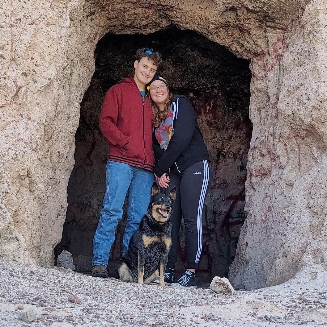 One of our adventures with Cookie!