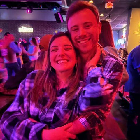 Our first posted picture together!