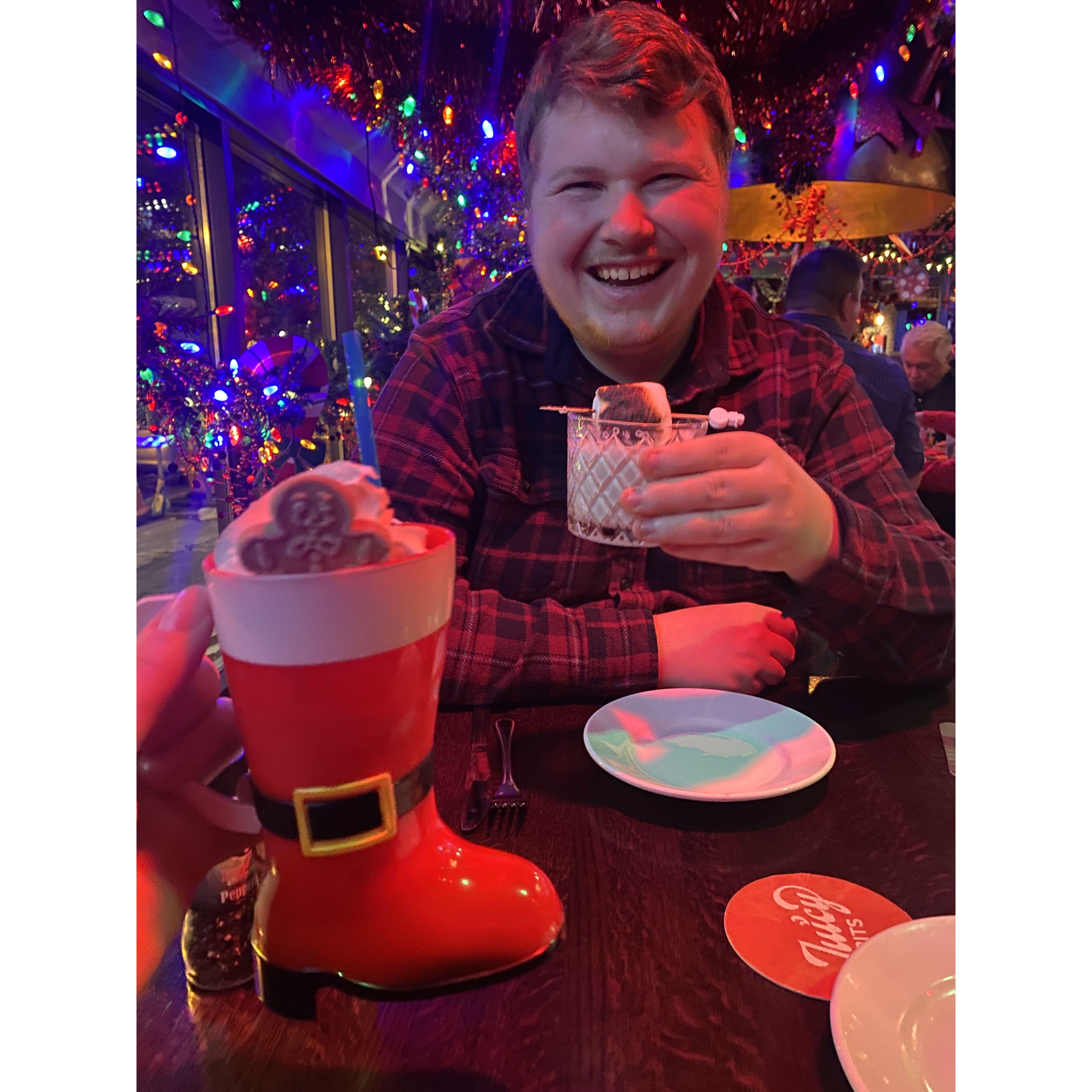Christmas drinks at Red Cow