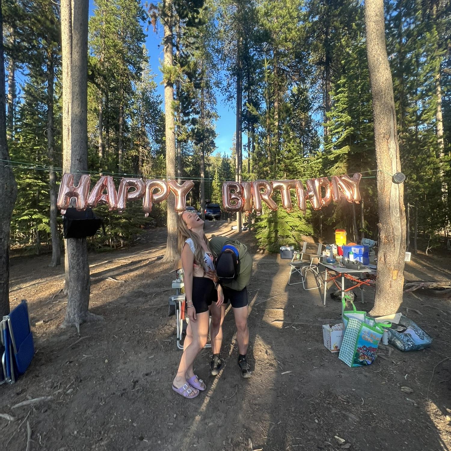 Celebrating Rachel's Birthday
