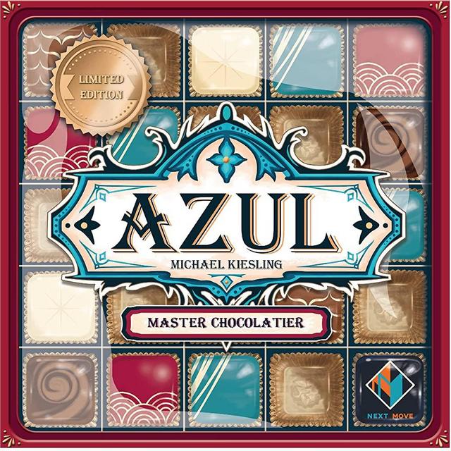 Azul Master Chocolatier Limited Edition Board Game | Abstract Puzzle Strategy Game | Family Game for Adults and Kids | Ages 8+ | 2-4 Players | Avg. Playtime 30-45 Minutes | Made by Next Move Games