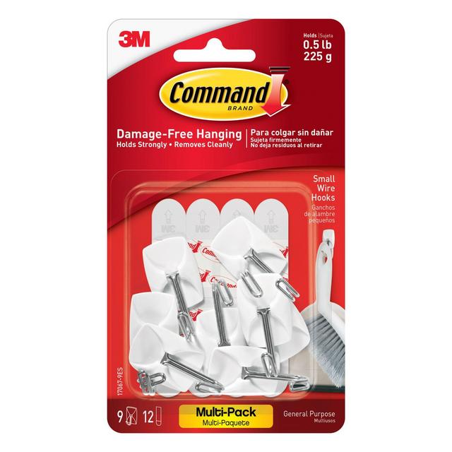 3M Command™ 9-Pack Small Wire Hooks