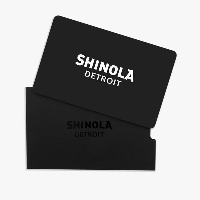 Shinola Watch Gift Card