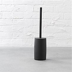 rubber coated black toilet bruch