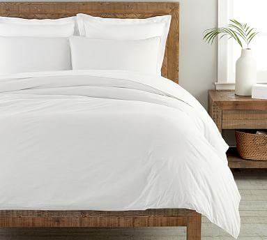 White Spencer Washed Organic Cotton Duvet