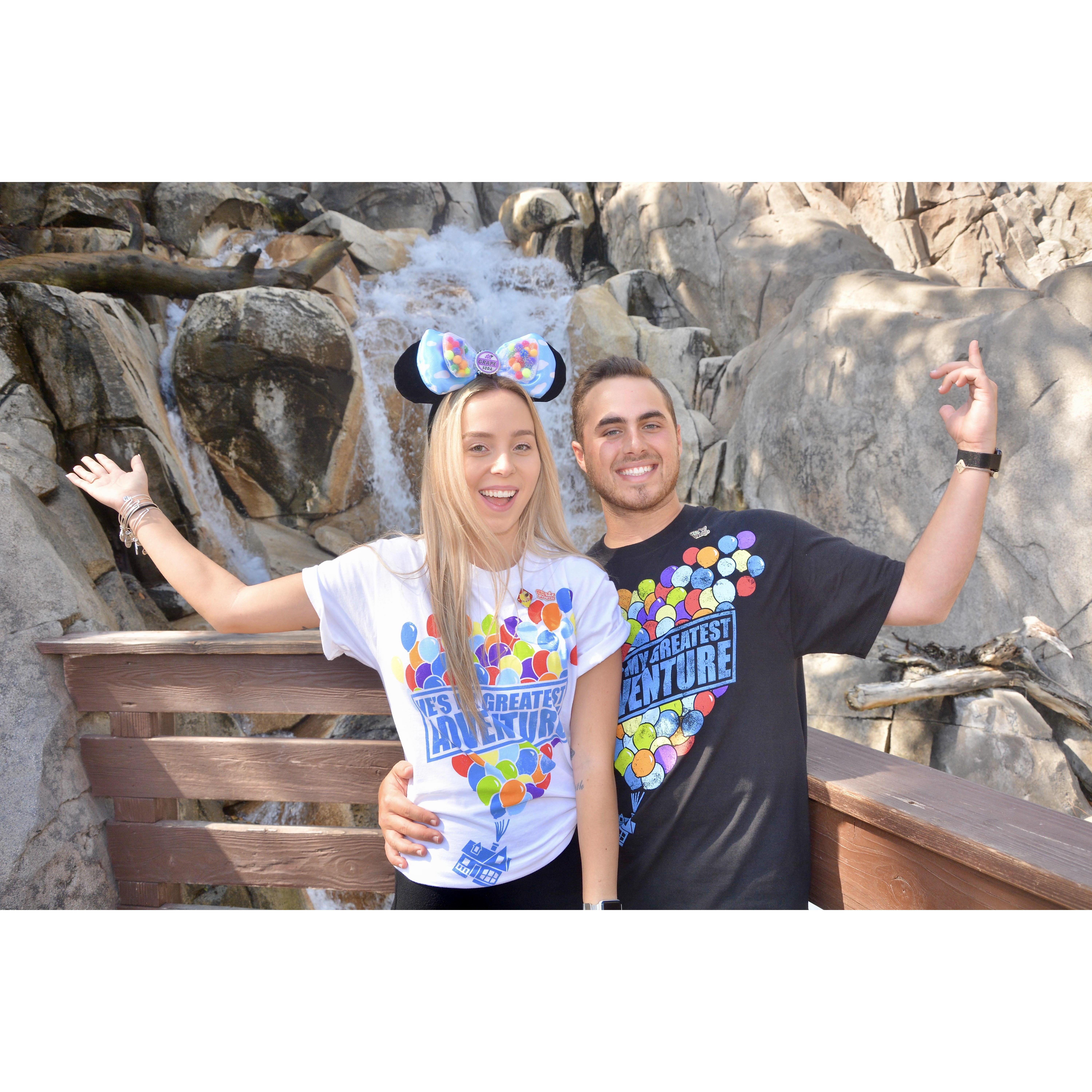 We made it to "Paradise Falls"