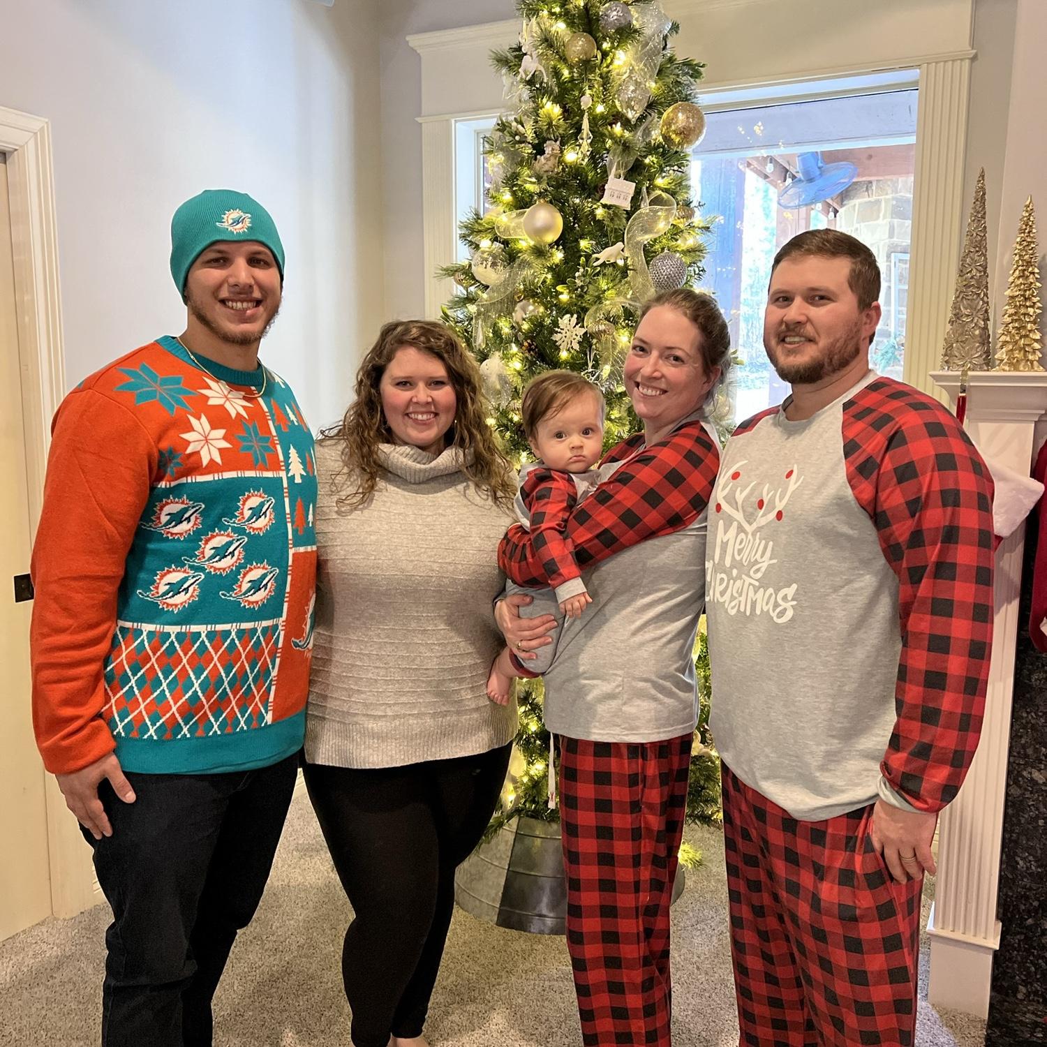 Christmas with Brooke’s siblings ‘22