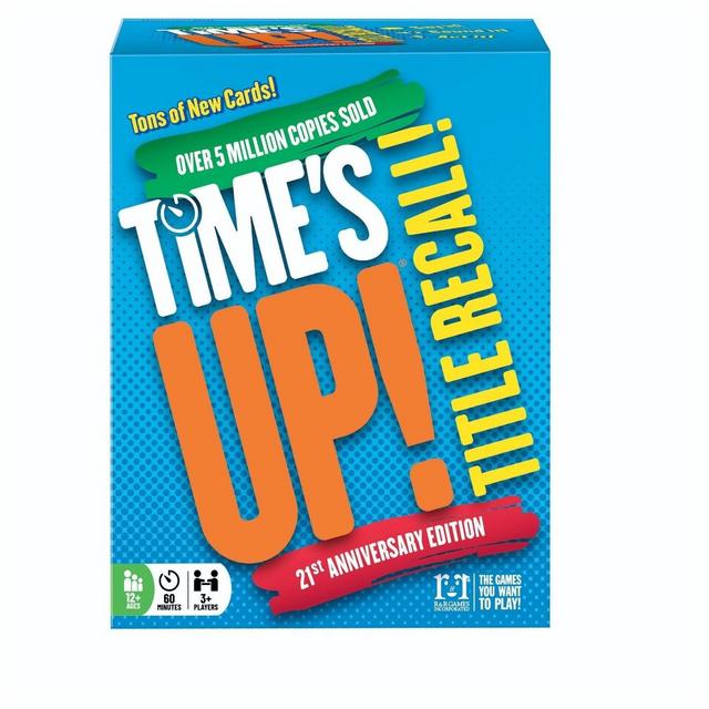 R&R Games Time's Up! Title Recall Party Card Game For Teens & Adults