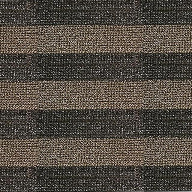 CLEAN MACHINE 10376916 Astroturf Dirt Trapper Doormat, 35.5" x 59.5", Patio Stripe Desert Taupe