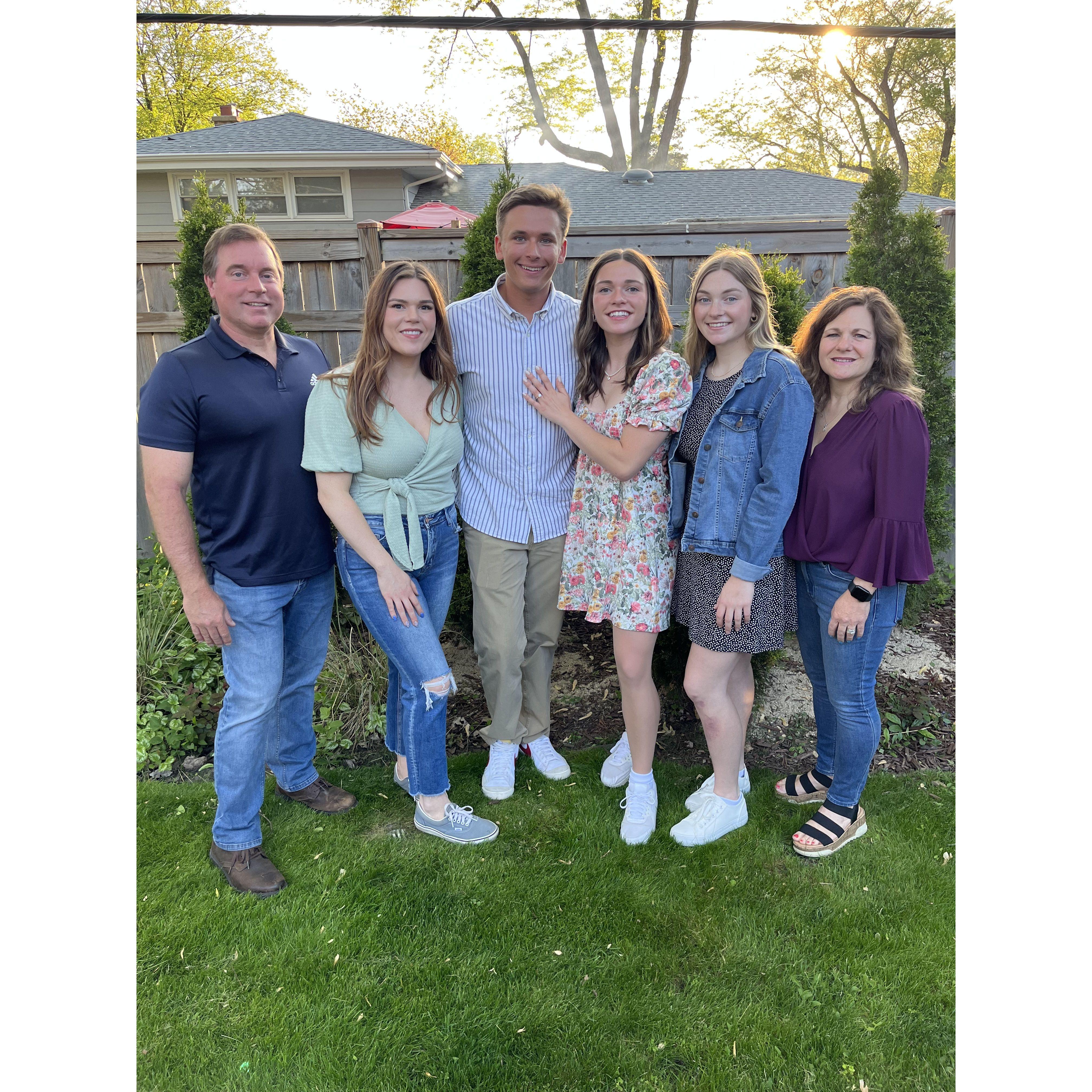 The one where the Steffen fam joins the party.