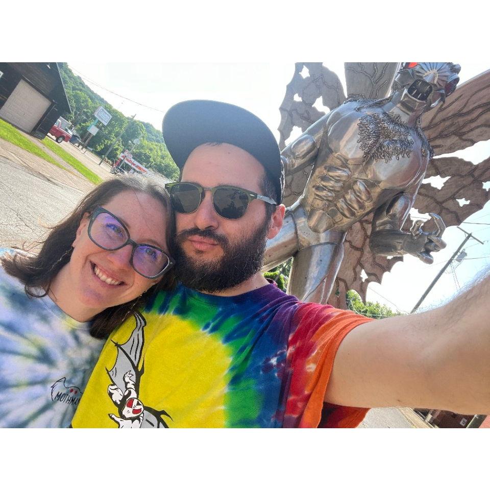 Visiting The Mothman in Point Pleasant! May 2024