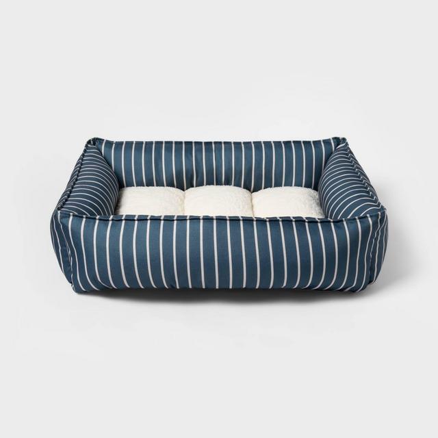 Orthopedic Cuddler Dog Bed - L - Blue - Boots & Barkley™