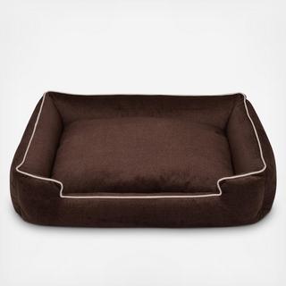 Plush Metals Lounge Pet Bed