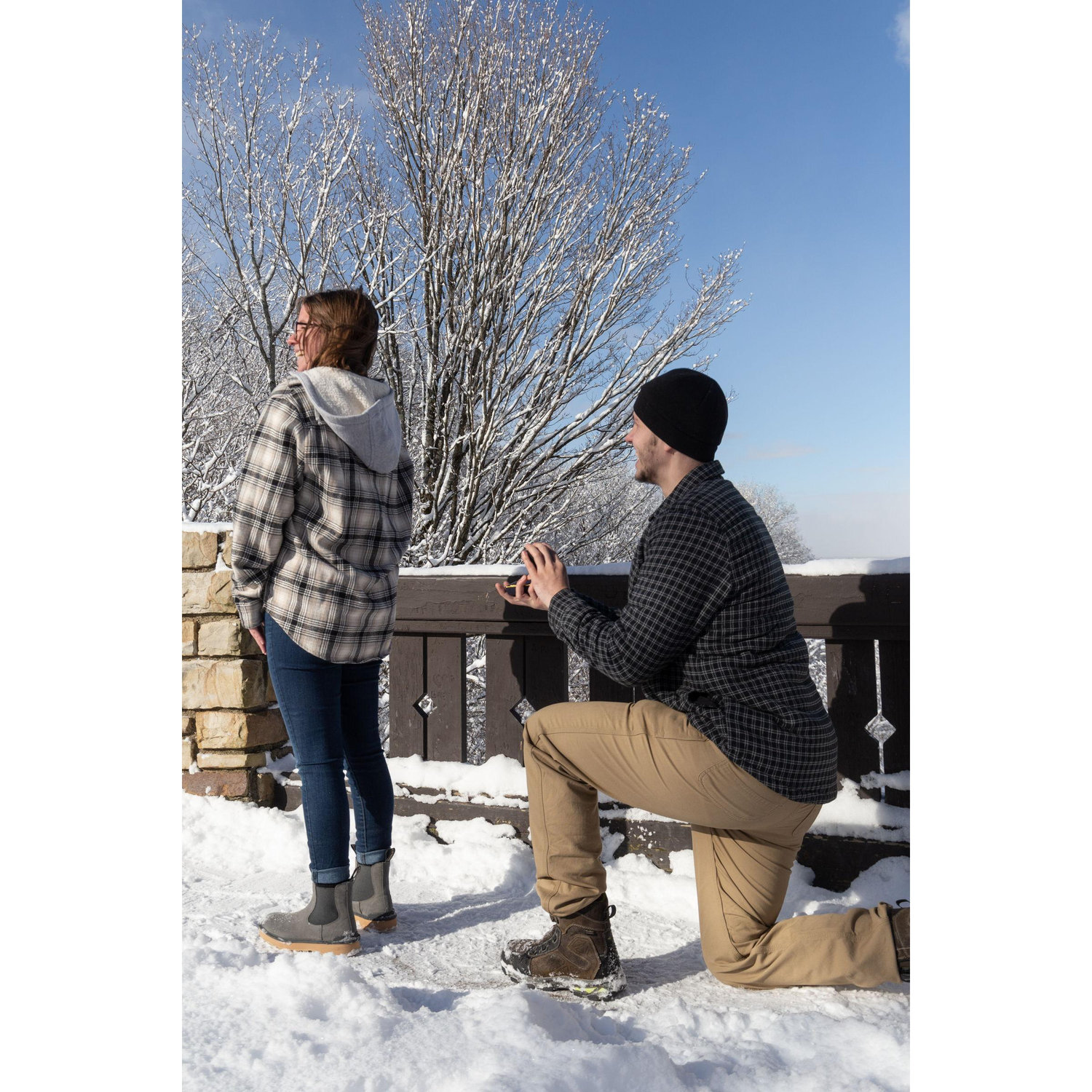 The moment he asked to be together forever!!